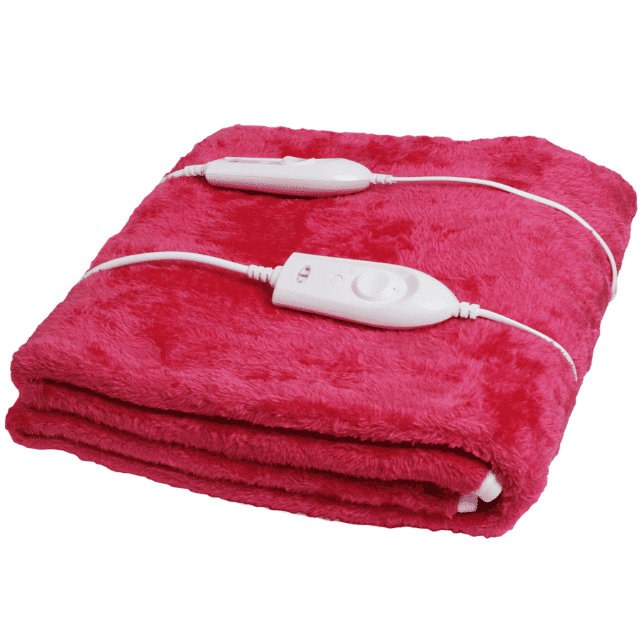 Expressions Double Super Soft Mink Electric Bed Warmer (POLAR104DB, Pink)_1