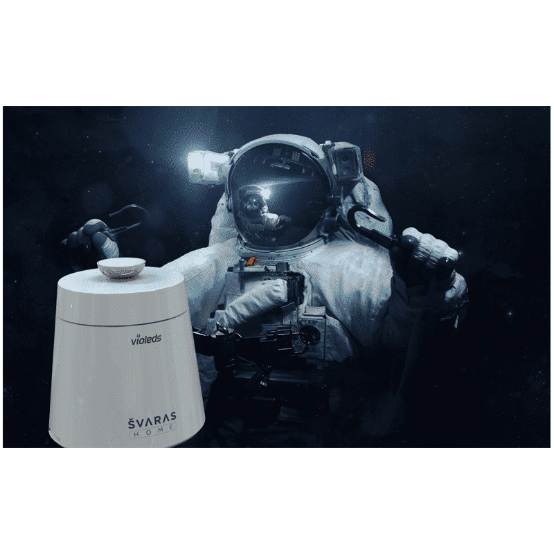 SVARAS Home Rechargeable UV Sterilizer (Voice Alarm, X2 Pro, White)_3