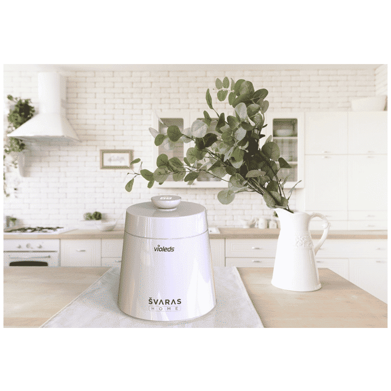 SVARAS Home Rechargeable UV Sterilizer (Voice Alarm, X2 Pro, White)_6