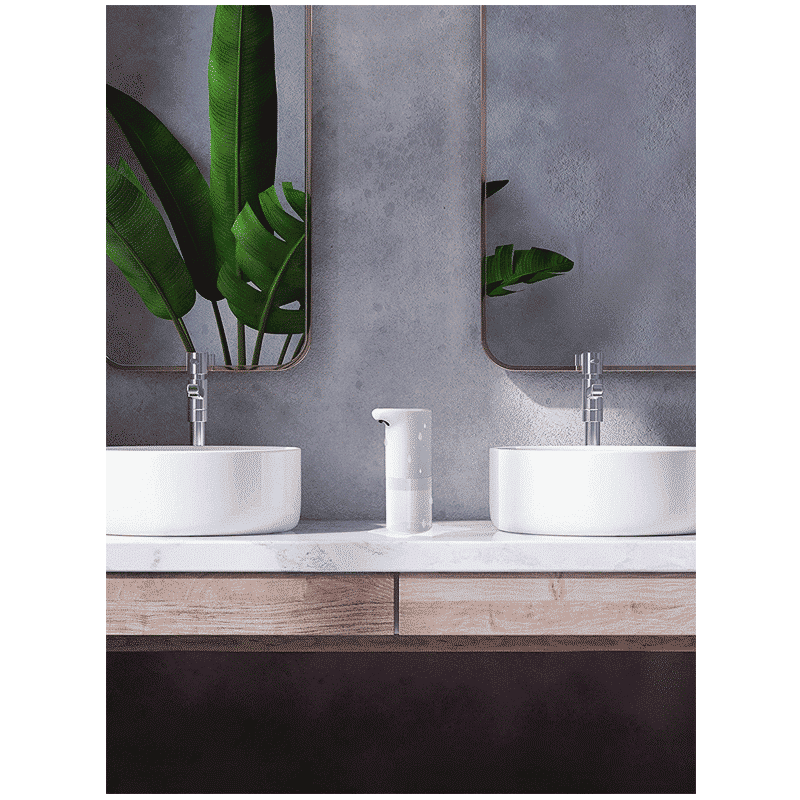 LYFRO Battery Powered Smart Foaming Soap Dispenser (Infrared Sensor, Veso, White)_7