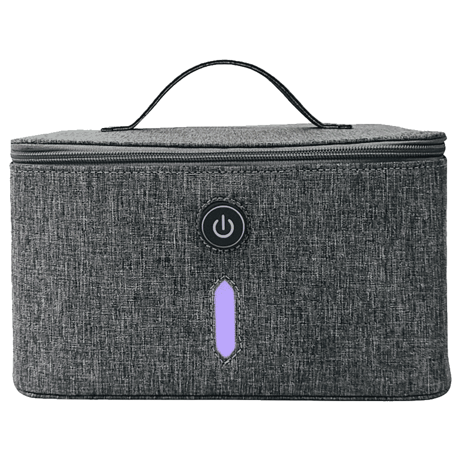 HALONIX 5 min Automatic Sterilization UV Sanitizer (Vanitizer, Grey) HALONIX 5 min Automatic Sterilization UV Sanitizer (Vanitizer, Grey)_1