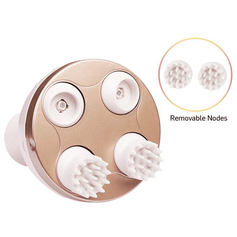 Lifelong Head, Scalp and Full Body Pain Relief Massager (Rechargeable, LLM225, Brown)_6