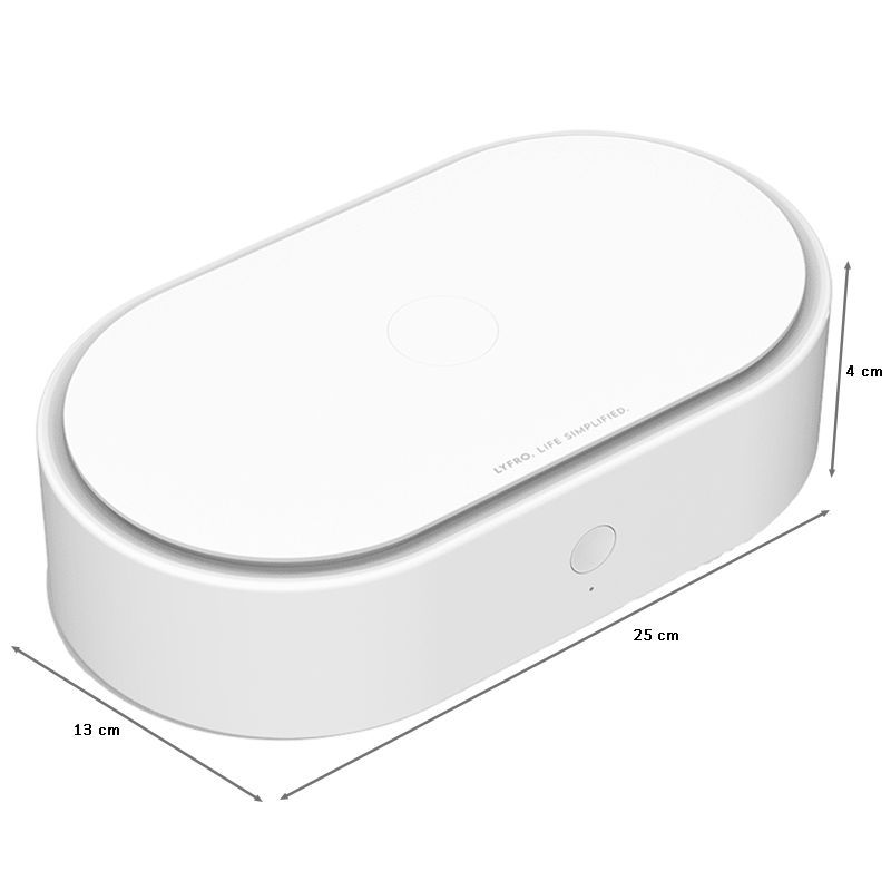 LYFRO Electric UV Sanitizer Box (Capsule, White) LYFRO Electric UV Sanitizer Box (Capsule, White)_2