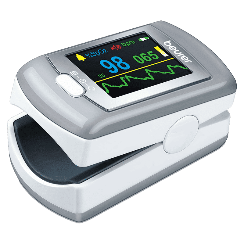 beurer Pulse Oximeter (XL Colour Display, PO80, Grey)_3