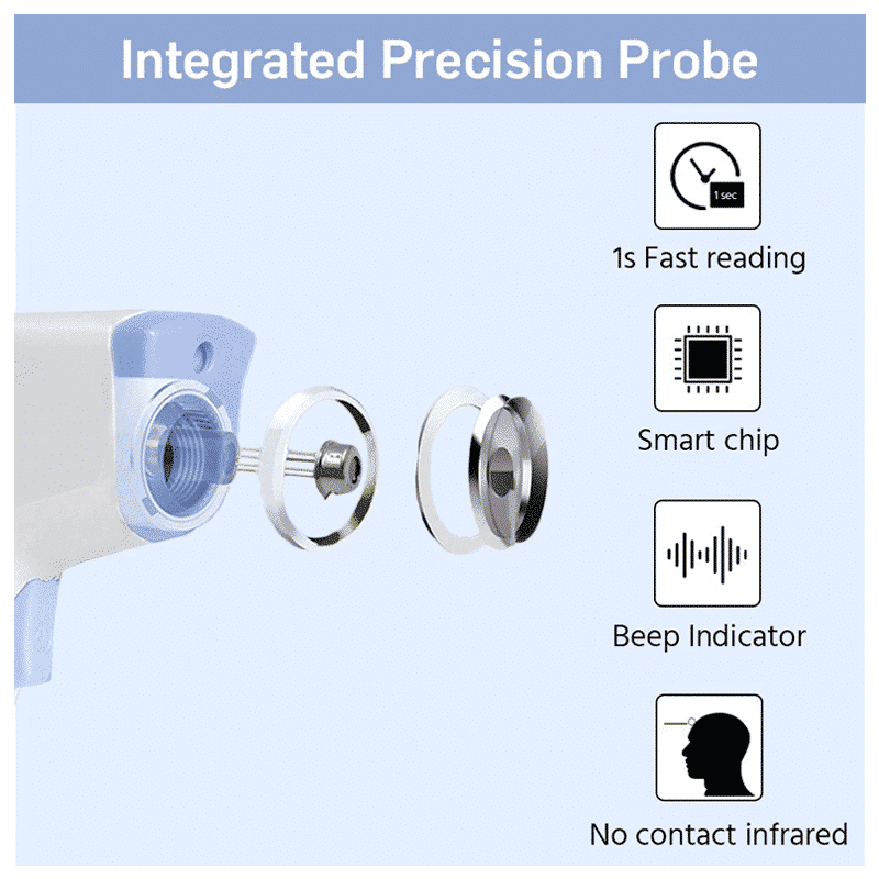 Lifelong Infrared Digital Thermometer (DT8861, White)_5