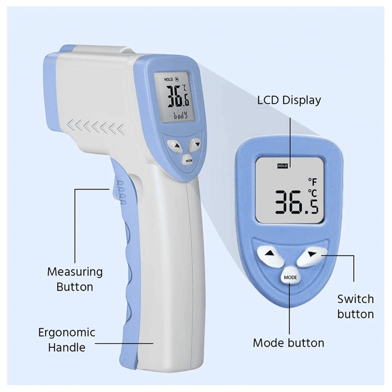 Lifelong Infrared Digital Thermometer (DT8861, White)_9