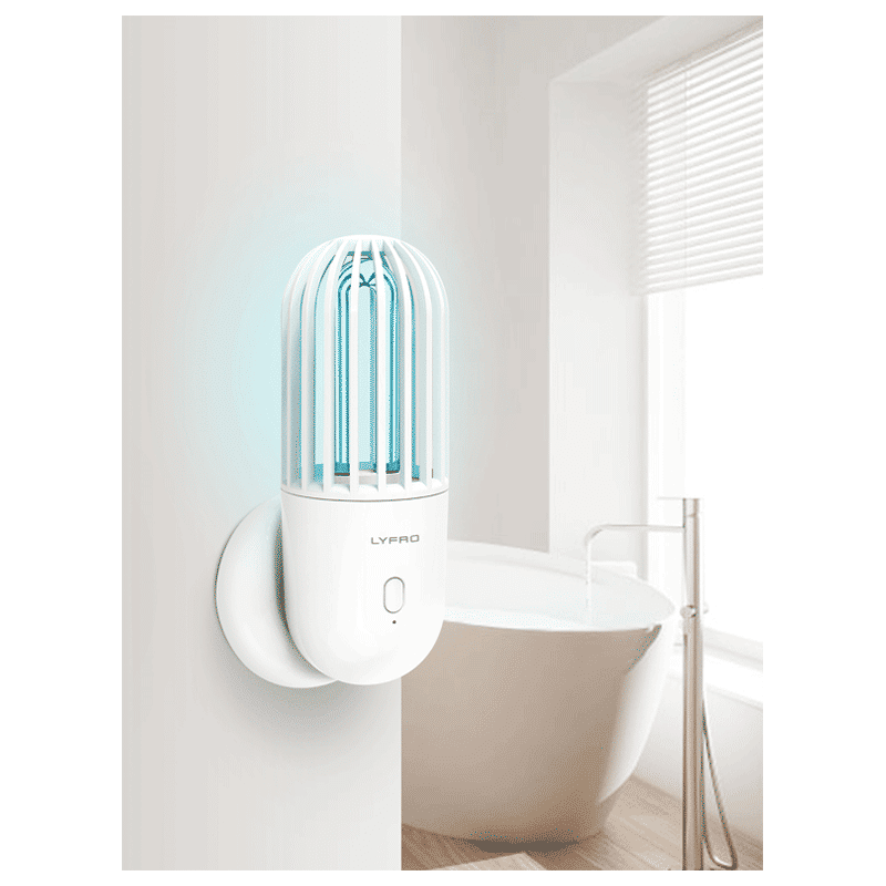LYFRO Battery Powered Sanitizing Lamp (Disinfects Up To 99.9 Percent, Hova, White)_7