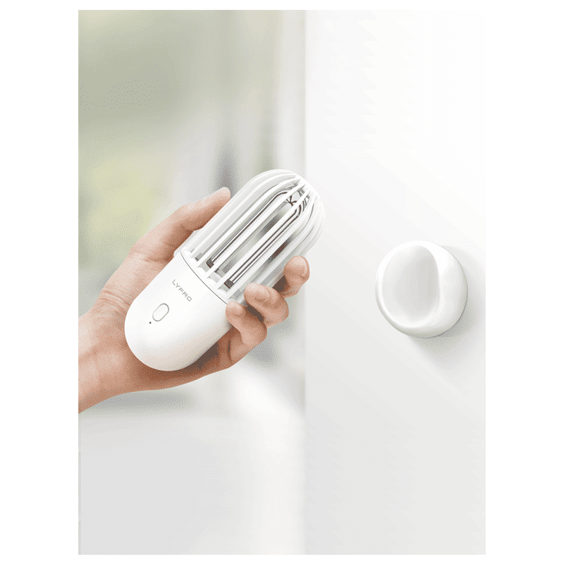LYFRO Battery Powered Sanitizing Lamp (Disinfects Up To 99.9 Percent, Hova, White)_6