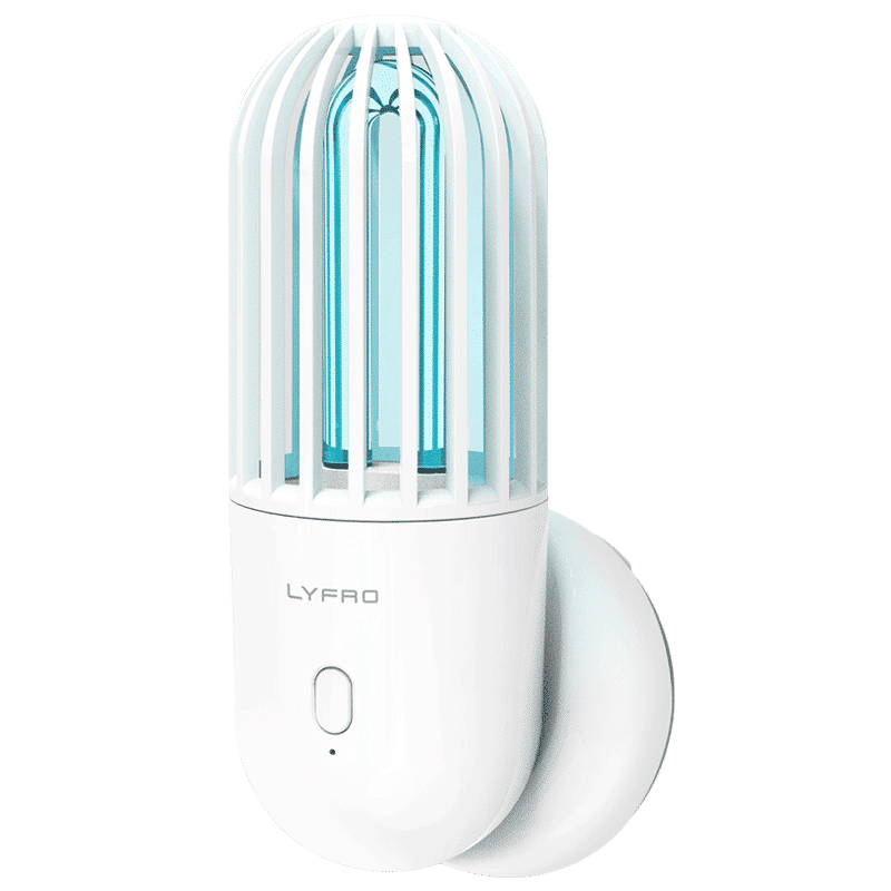 LYFRO Battery Powered Sanitizing Lamp (Disinfects Up To 99.9 Percent, Hova, White)_5
