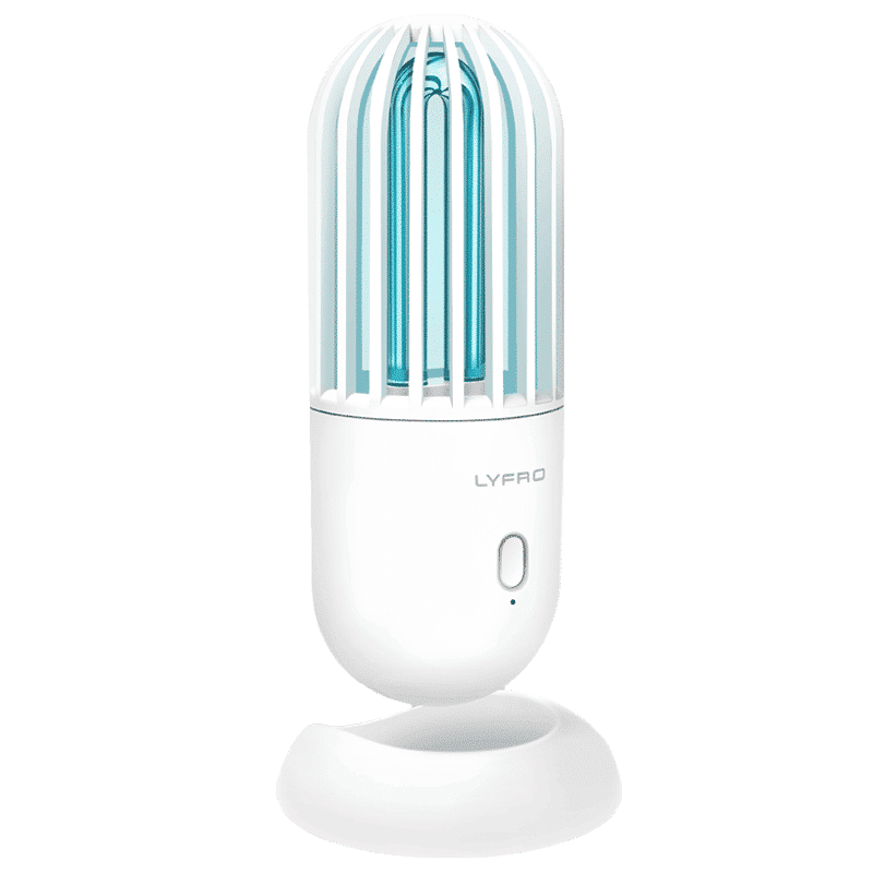 LYFRO Battery Powered Sanitizing Lamp (Disinfects Up To 99.9 Percent, Hova, White)_1