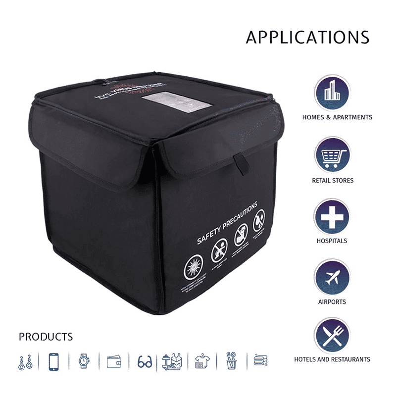 Arctic Fox UV-C Virus Germicidal Bulb Diffuser Bag (20 Ltrs, FEXUTBBLKWZ120020, Black)_6