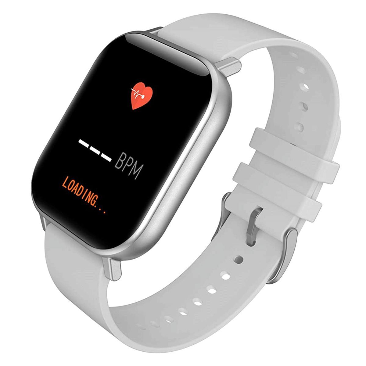 voltmi Smartwatch (24/7 Health Monitoring System, 40mm) (Monitor Body Temperature to Prevent Coronavirus Pneumonia, Dr Senor, Silver)_8