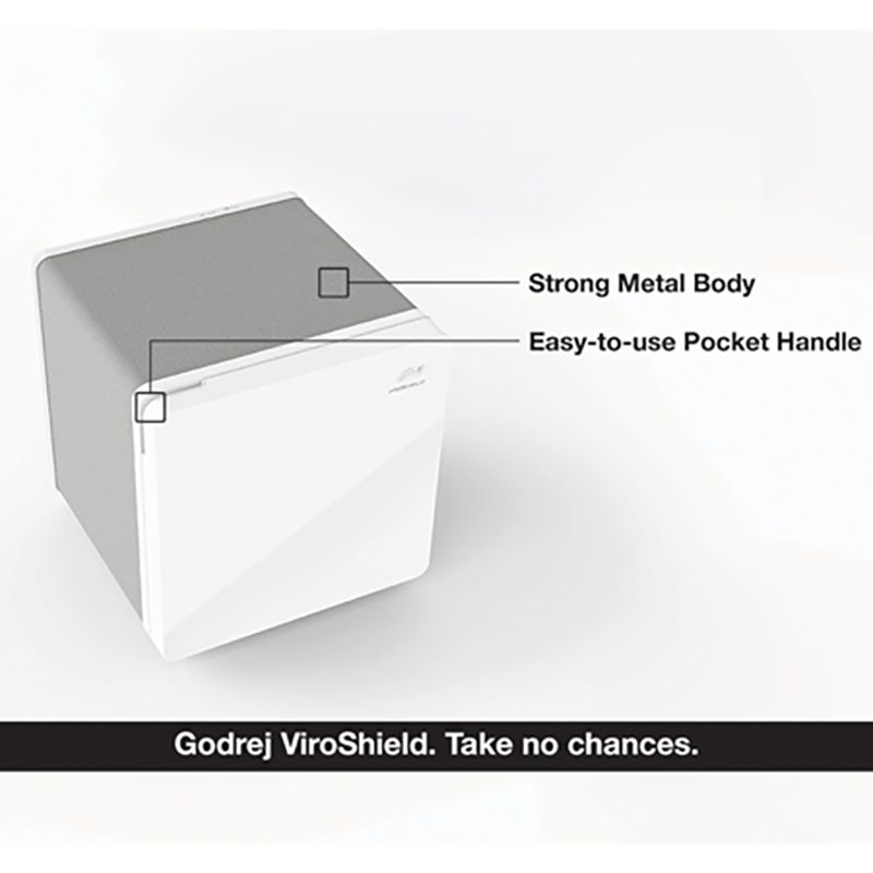 Godrej ViroShield 4.0 Electric Powered UV Disinfection System (30ltrs, 42281531SD00001, White)_9