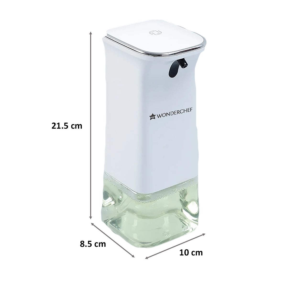 WONDERCHEF Battery Powered Automatic Soap Dispenser (Convenient and Secure, 63153571, White)_2