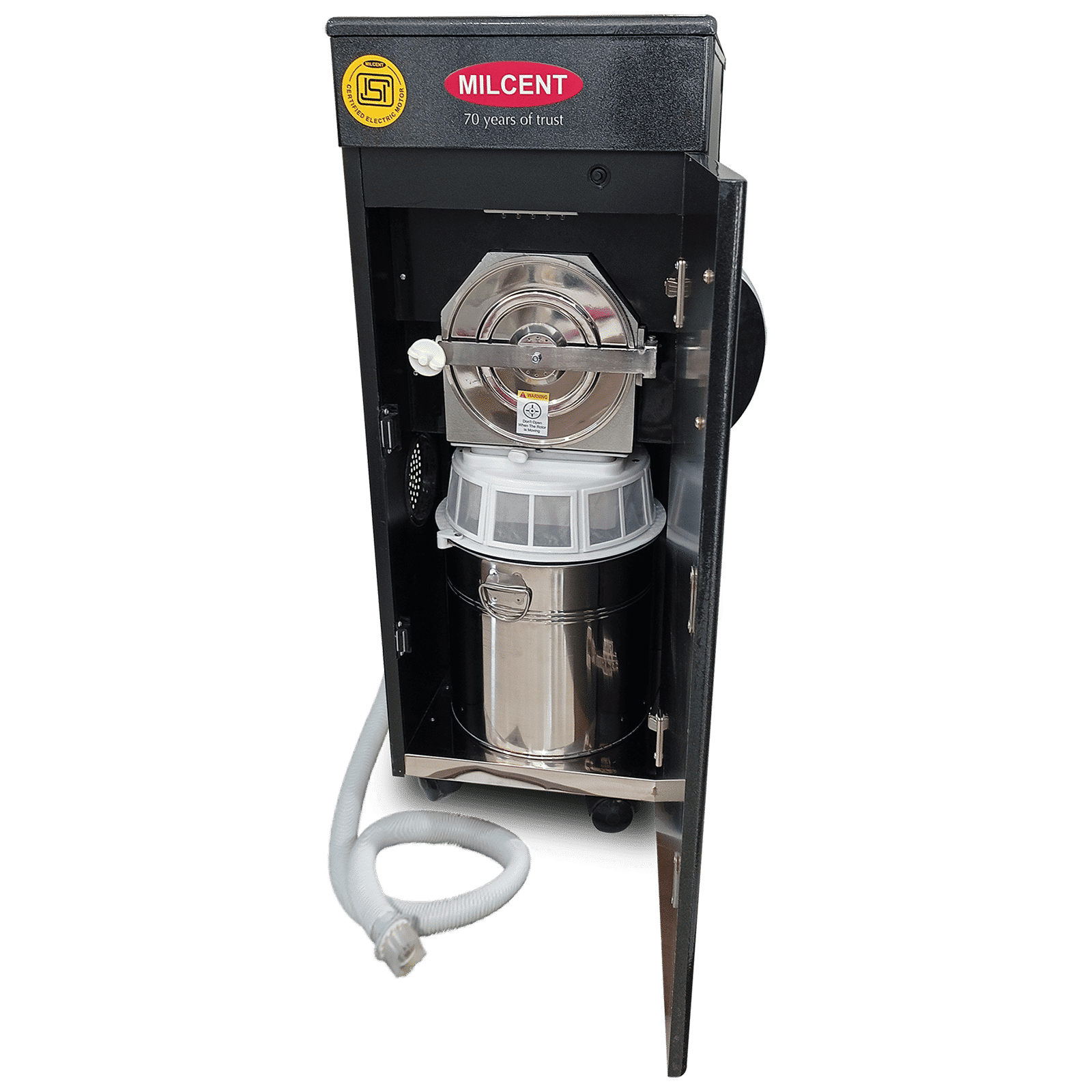 MILCENT Flour Mill Machine (Inbuilt Vaccum Cleaner, FLORAL VC-210, Black)_4