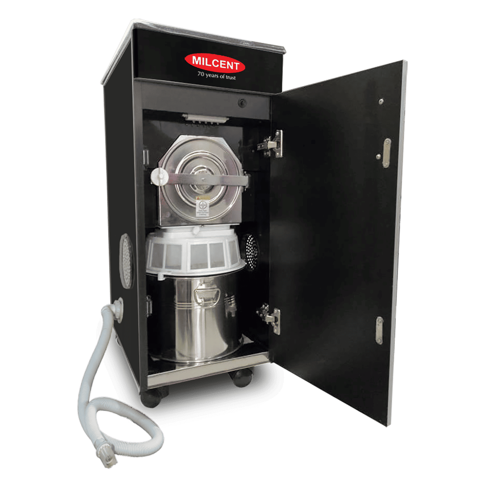 MILCENT Flour Mill Machine (Inbuilt Vaccum Cleaner, FLORAL VC-210, Black)_5