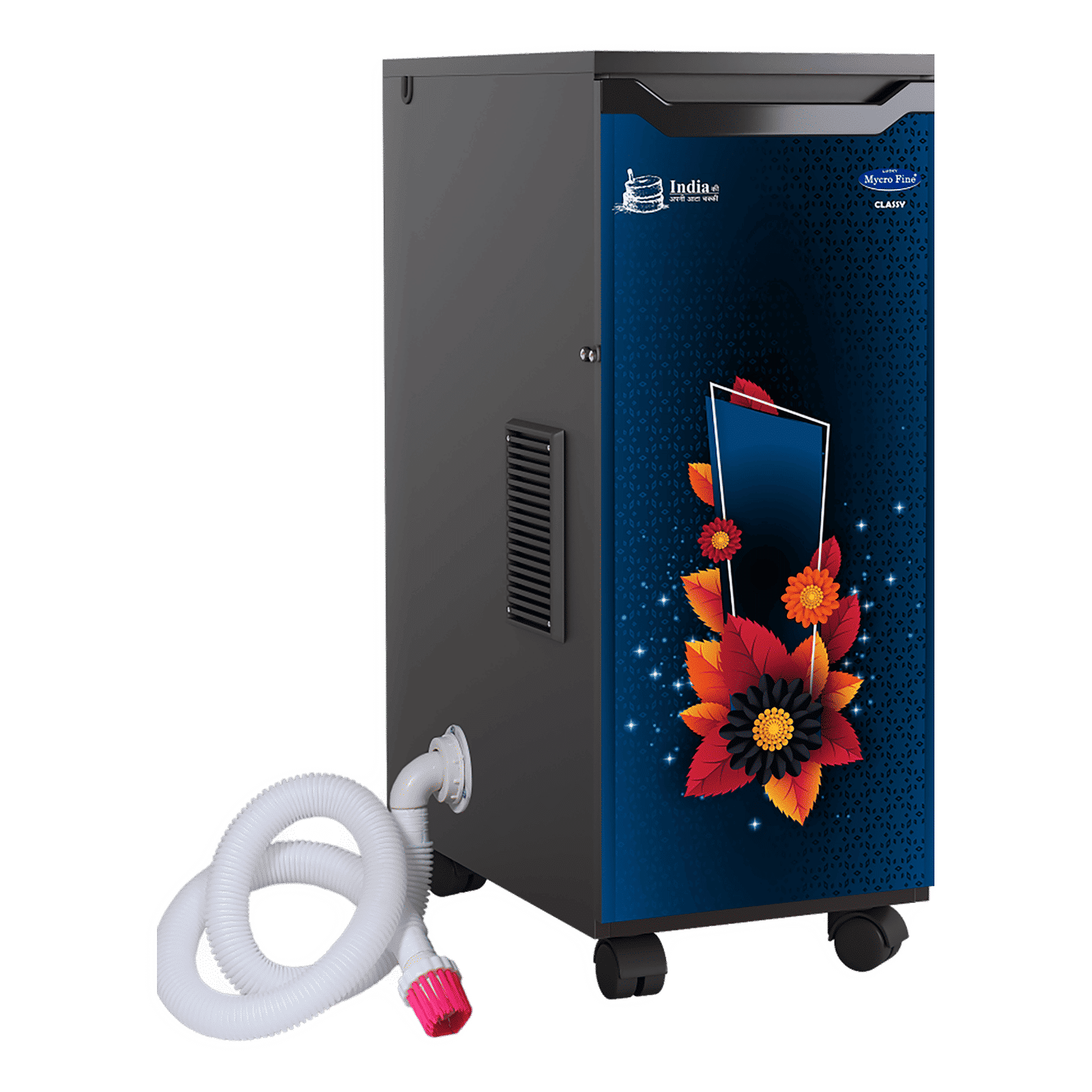 Mycro fine Classy VC 4 Kg Flour Mill Machine (SS Rotter Cutter, LMFA0361, Orange Leaf)_1