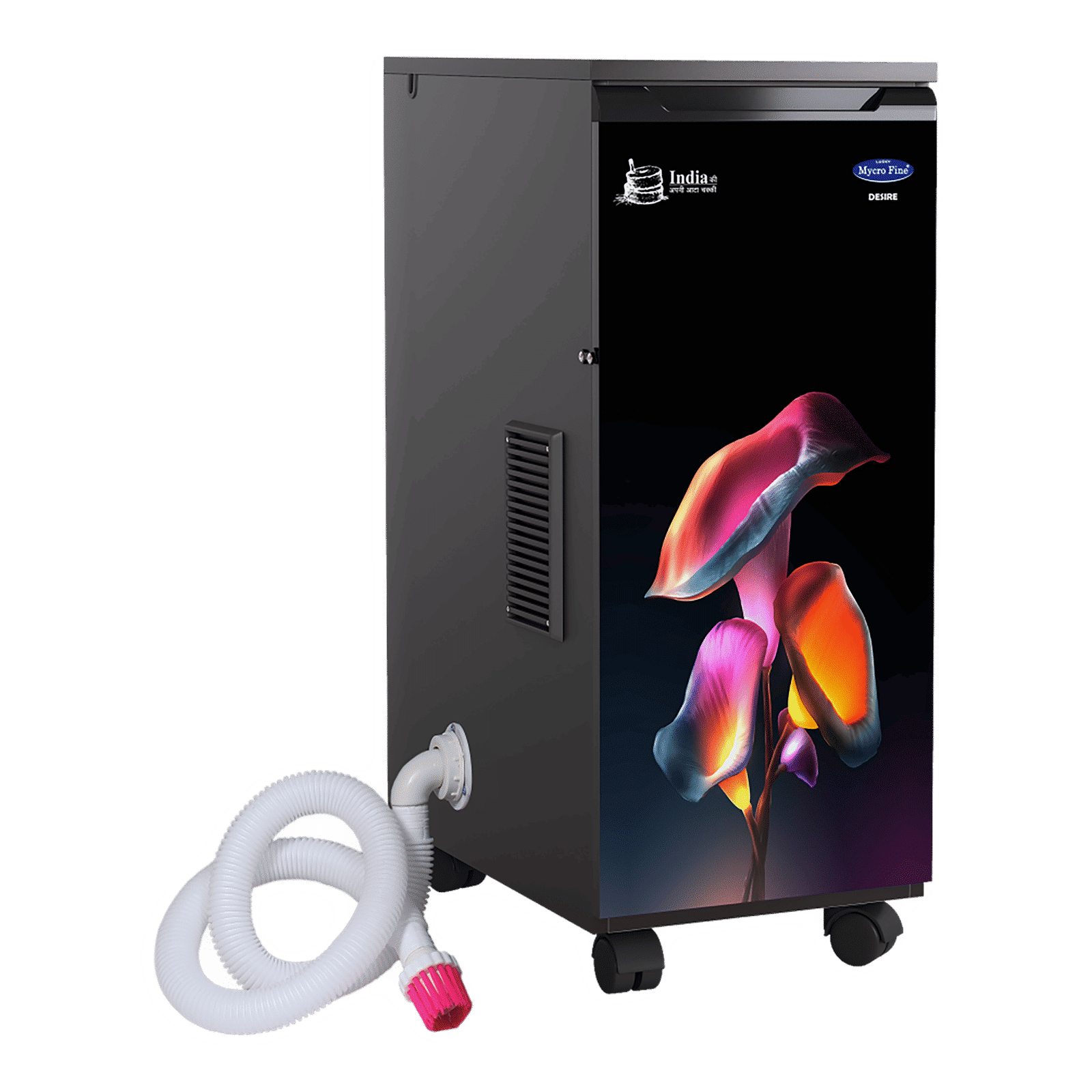 Mycro Fine Desire VC 5 Kg Flour Mill Machine (6 Blade SS Rotar, LMFA0375, Tropical Flower)_1