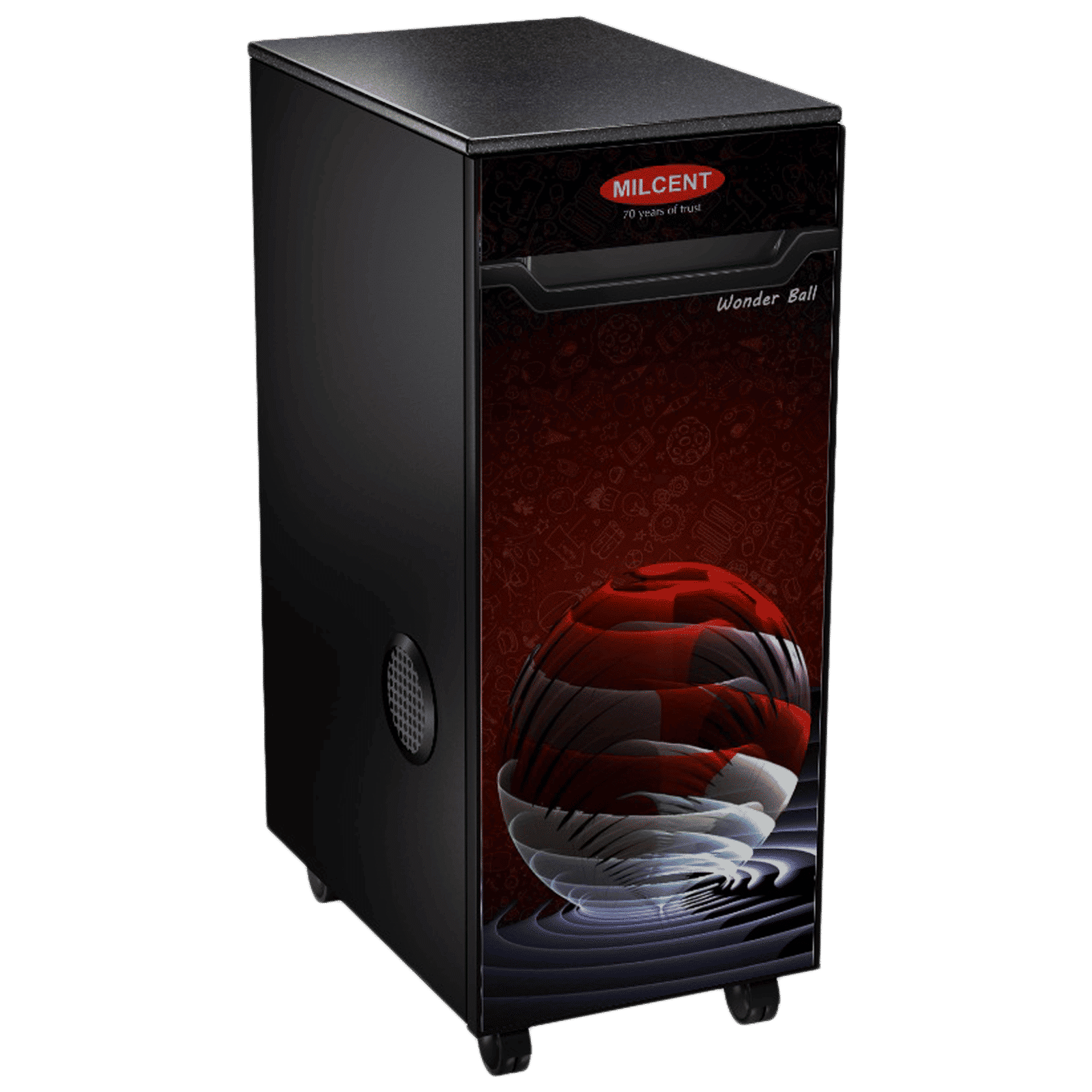 MILCENT Platinum Plus VC 210 Watts 6.5 Kg Flour Mill Machine (Automatic Operation with Inbuilt Vacuum Clean, Wonder Bal, Black) MILCENT Platinum Plus VC 210 Watts 6.5 Kg Flour Mill Machine (Automatic Operation with Inbuilt Vacuum Clean, Wonder Bal, Black)_1