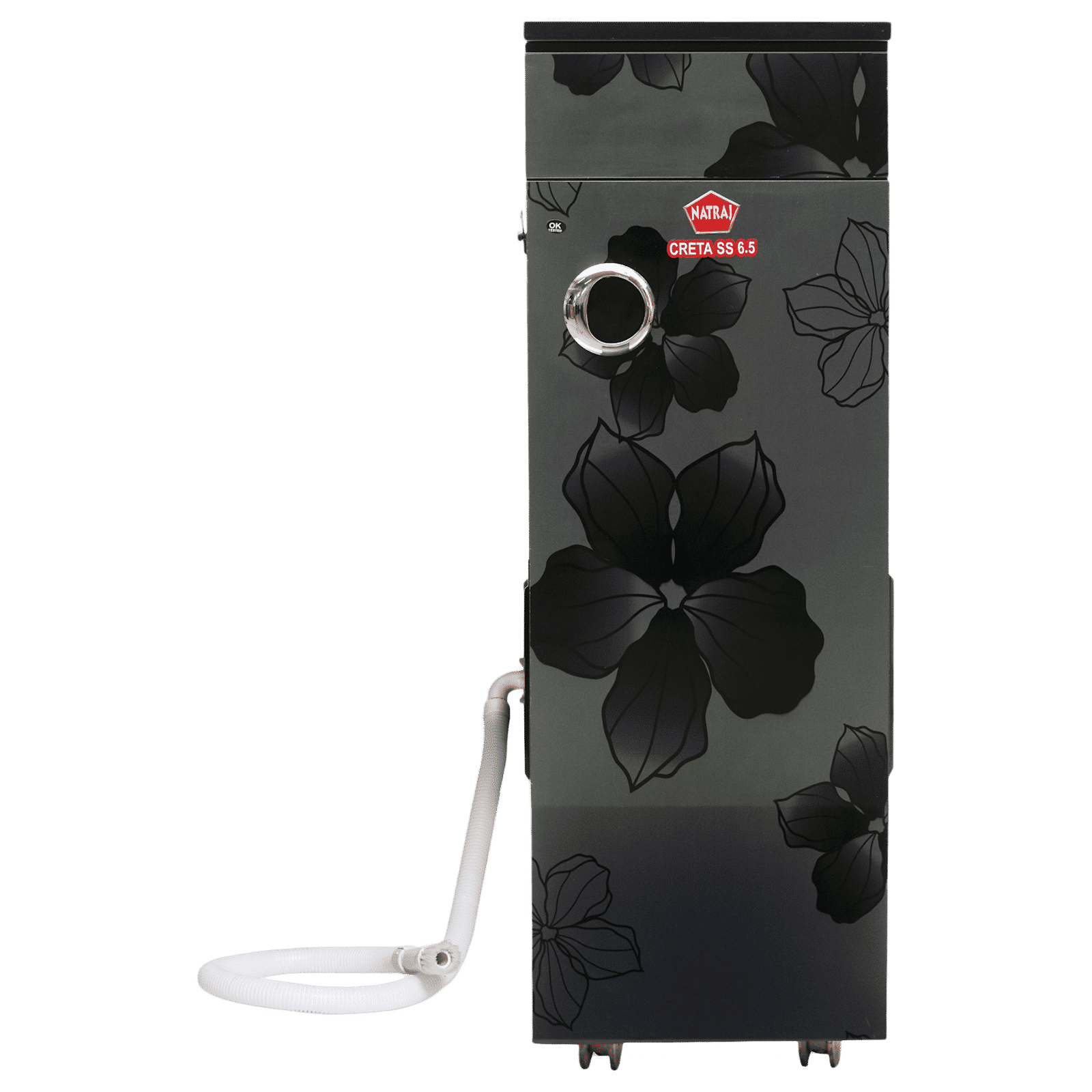 NATRAJ Creta Designer 746 Watts 6.5 Kg Flour Mill Machine (Auto Clean Feature, VC-111, Black)_1