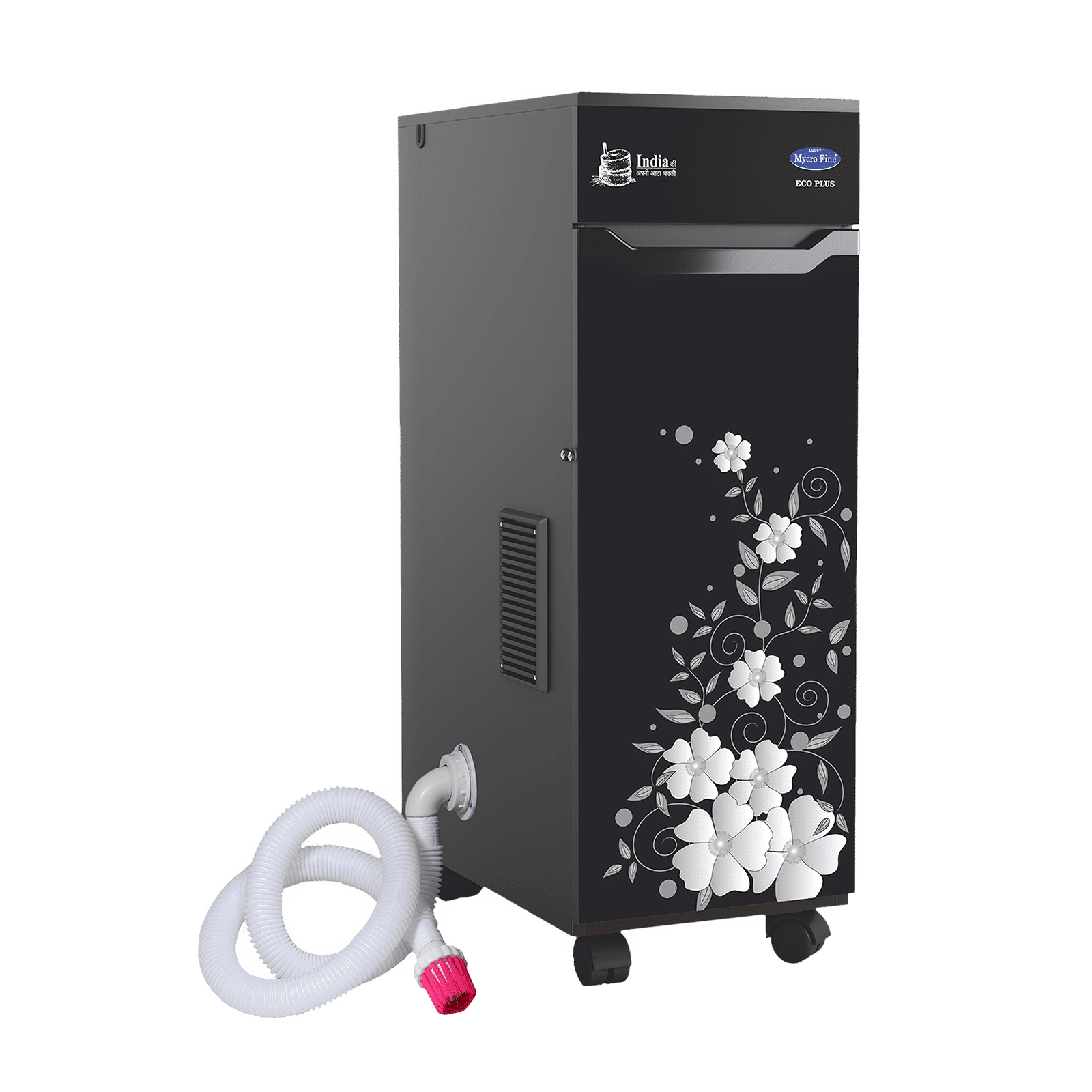 Mycro fine Eco Plus VC 750 Watts 5.5 Kg Flour Mill Machine (2800 RPM Motor Speed, White Velvet)_1