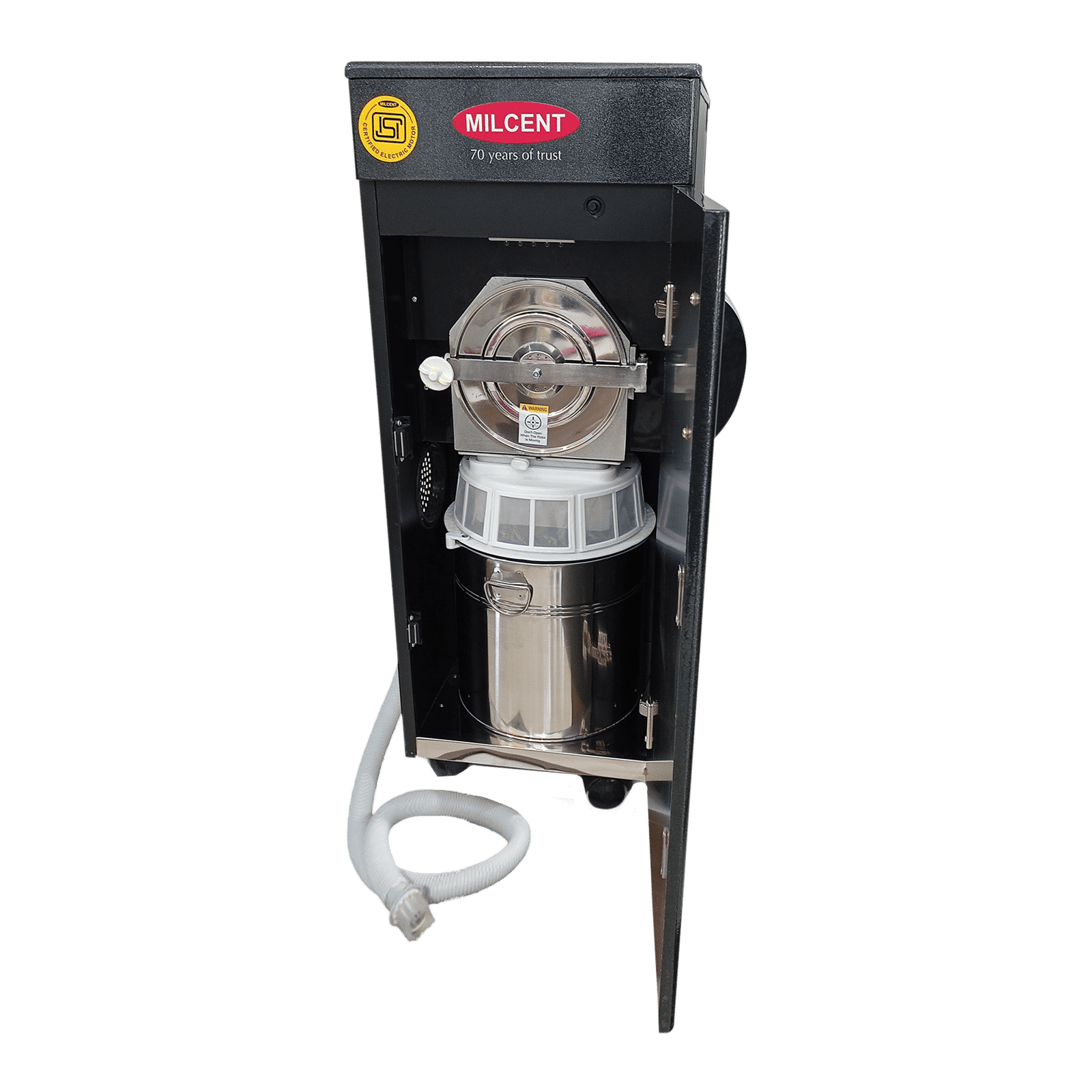 MILCENT Active Plus 210 Watts Flour Mill Machine (Stainless Steel Blade, Active Plus VC 210, Black) MILCENT Active Plus 210 Watts Flour Mill Machine (Stainless Steel Blade, Active Plus VC 210, Black)_4