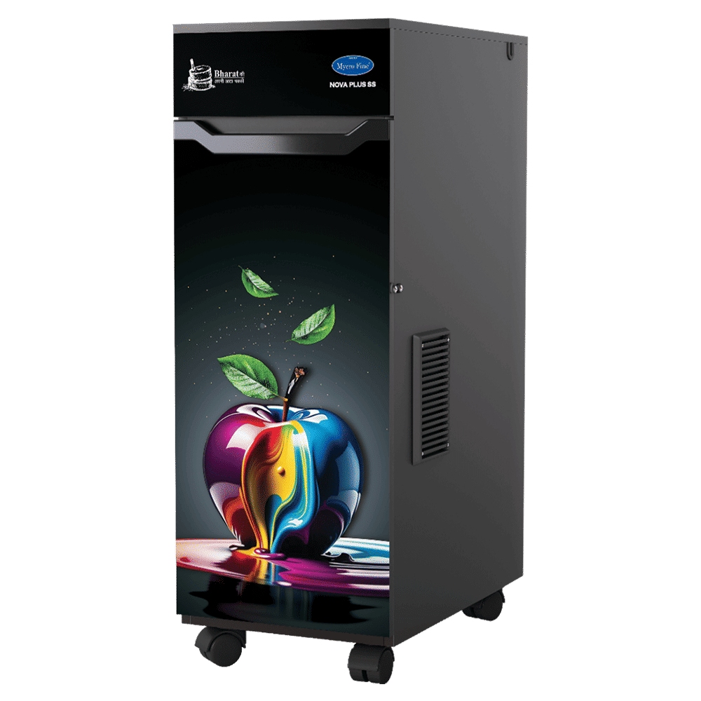 Mycro Fine NOVA Series 750 Watts 6.5 Kg Flour Mill Machine (Aircooled Filter, NOVAPLUS SS Fantacy Apple, Black)_5