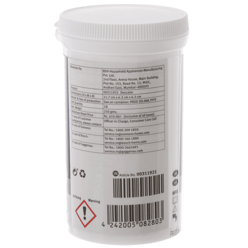 BOSCH Quick Descaler for Washing Machines and Dishwasher (311921, White)_3