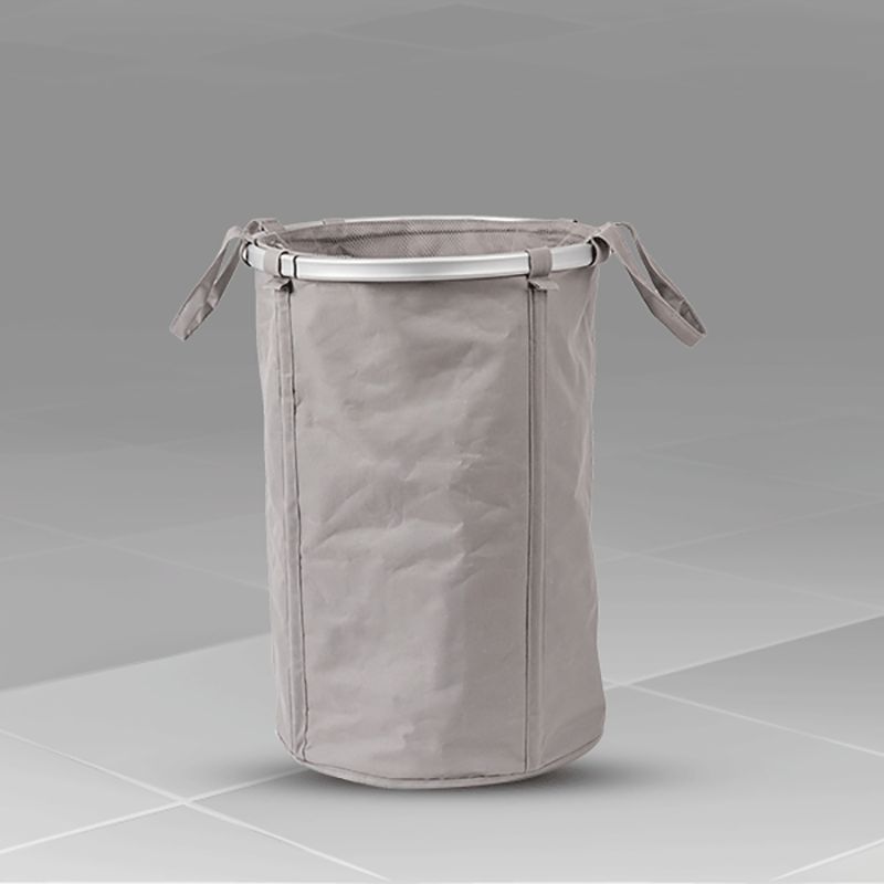 sabichi Round Foldable Laundry Basket (183170, White)_5