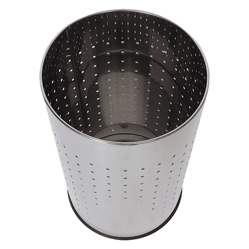 sabichi Stainless Steel Laundry Bin (53 litre, 183149, Silver)_3