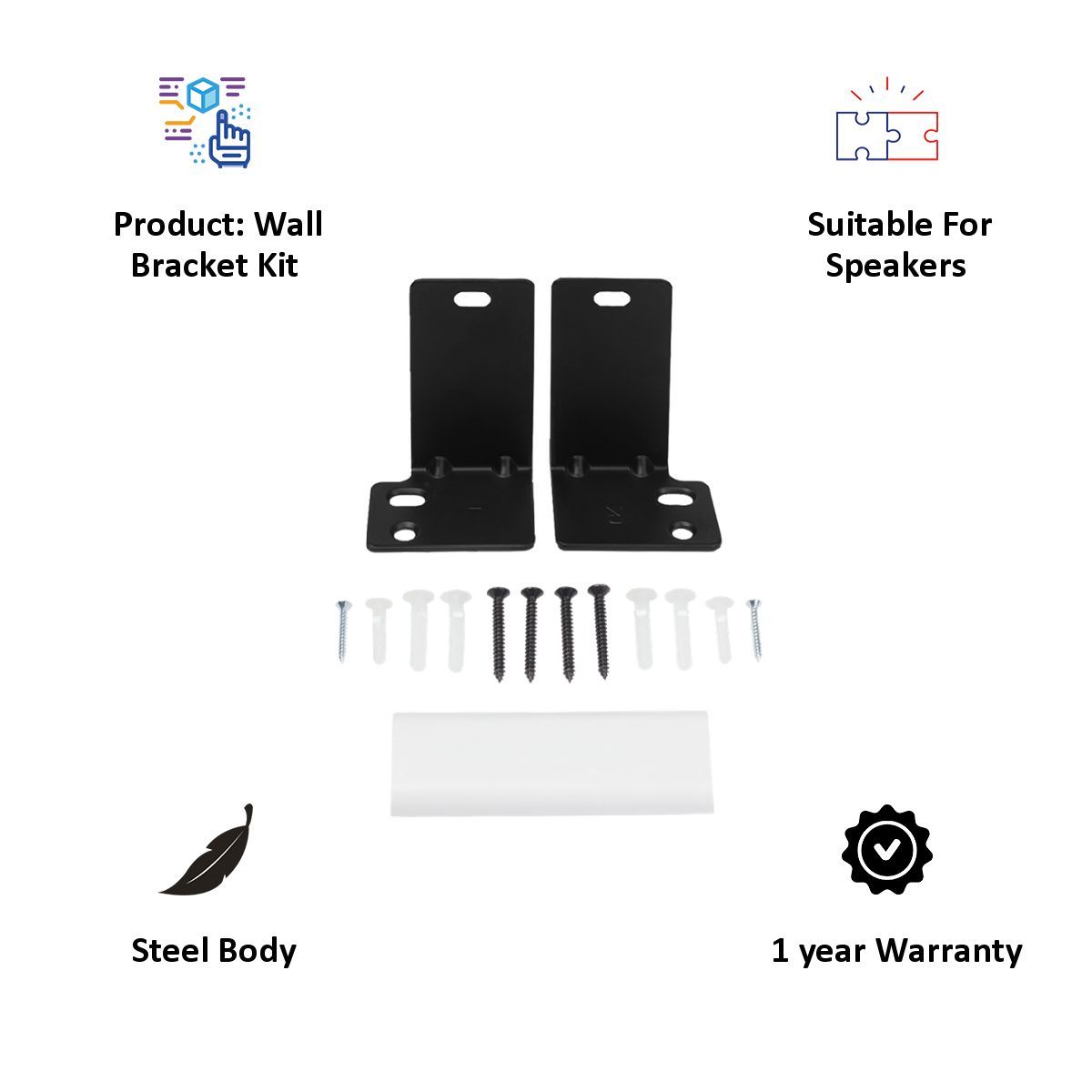 BOSE Wall Bracket (WB-300, Black) BOSE Wall Bracket (WB-300, Black)_3