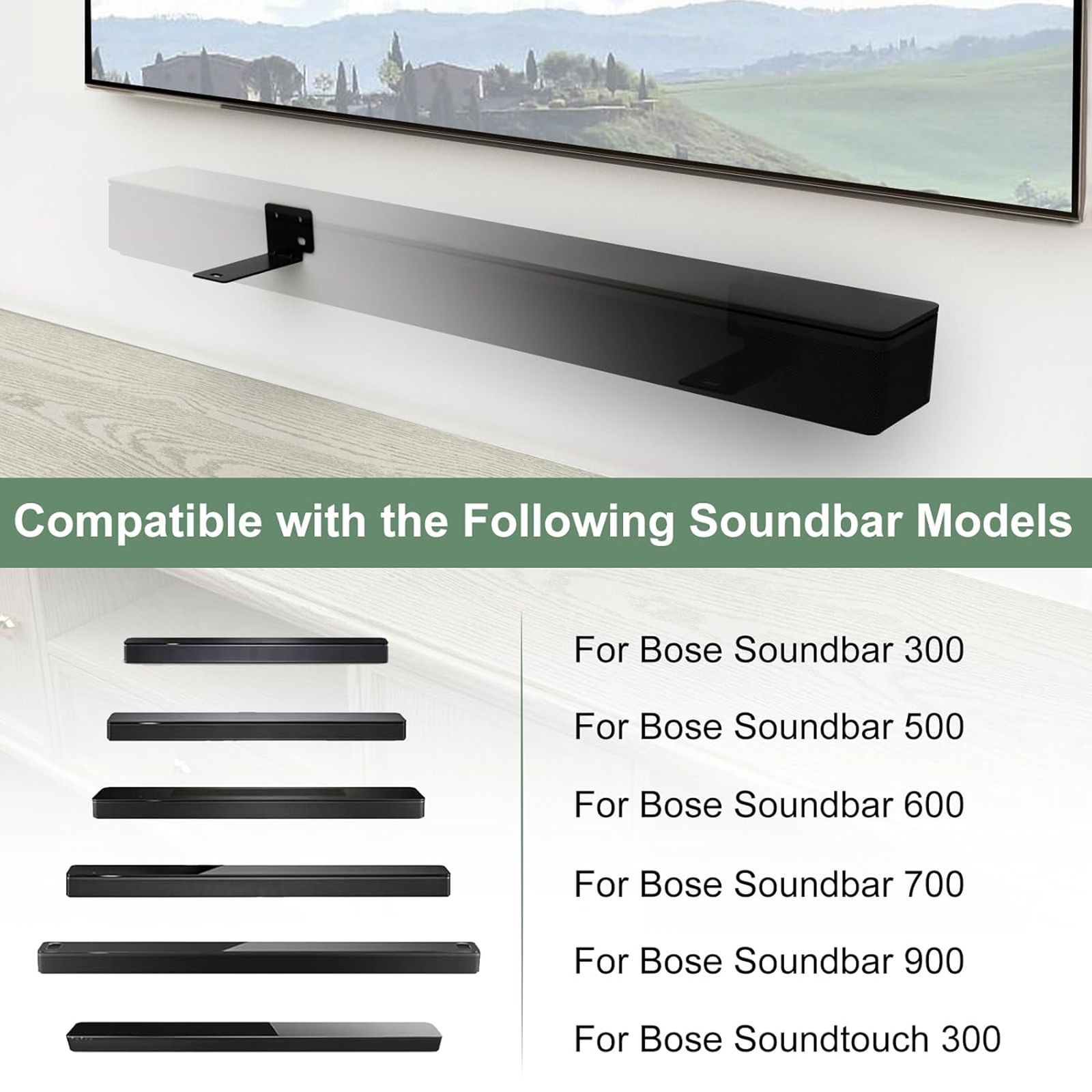 BOSE Wall Bracket (WB-300, Black) BOSE Wall Bracket (WB-300, Black)_7