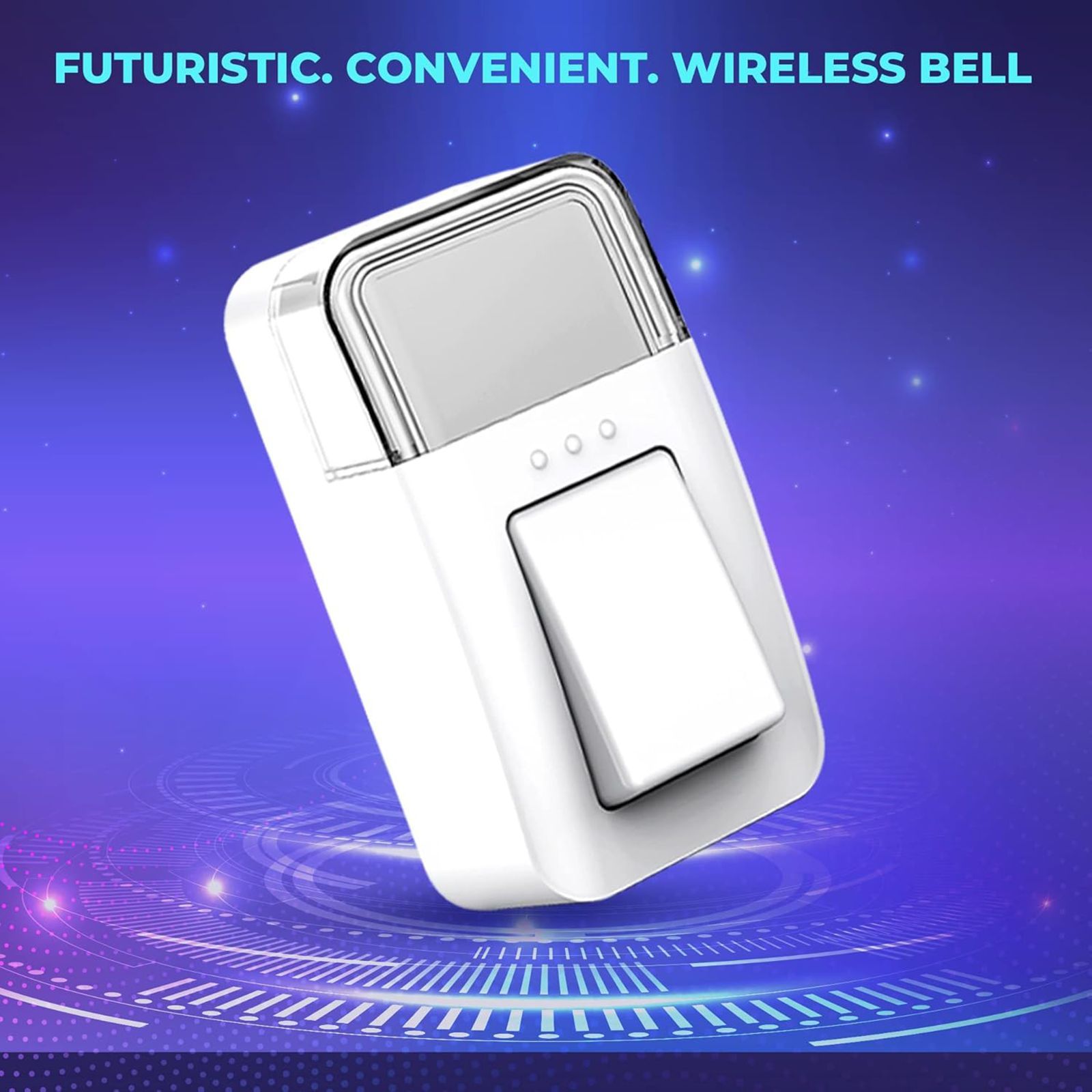 iGear Symphony Battery Free Wireless Bell (iG-E2, White) iGear Symphony Battery Free Wireless Bell (iG-E2, White)_10