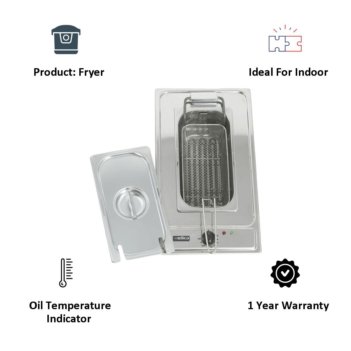 elica Built-In Deep Fryer (NC30, Inox)_3