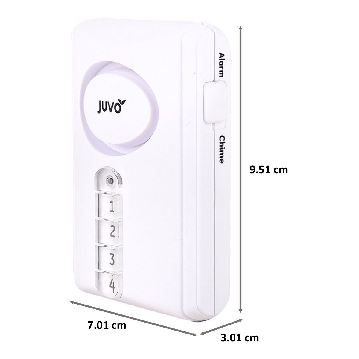Juvo Wireless Door and Window Alarm (HSB02, White) Juvo Wireless Door and Window Alarm (HSB02, White)_2