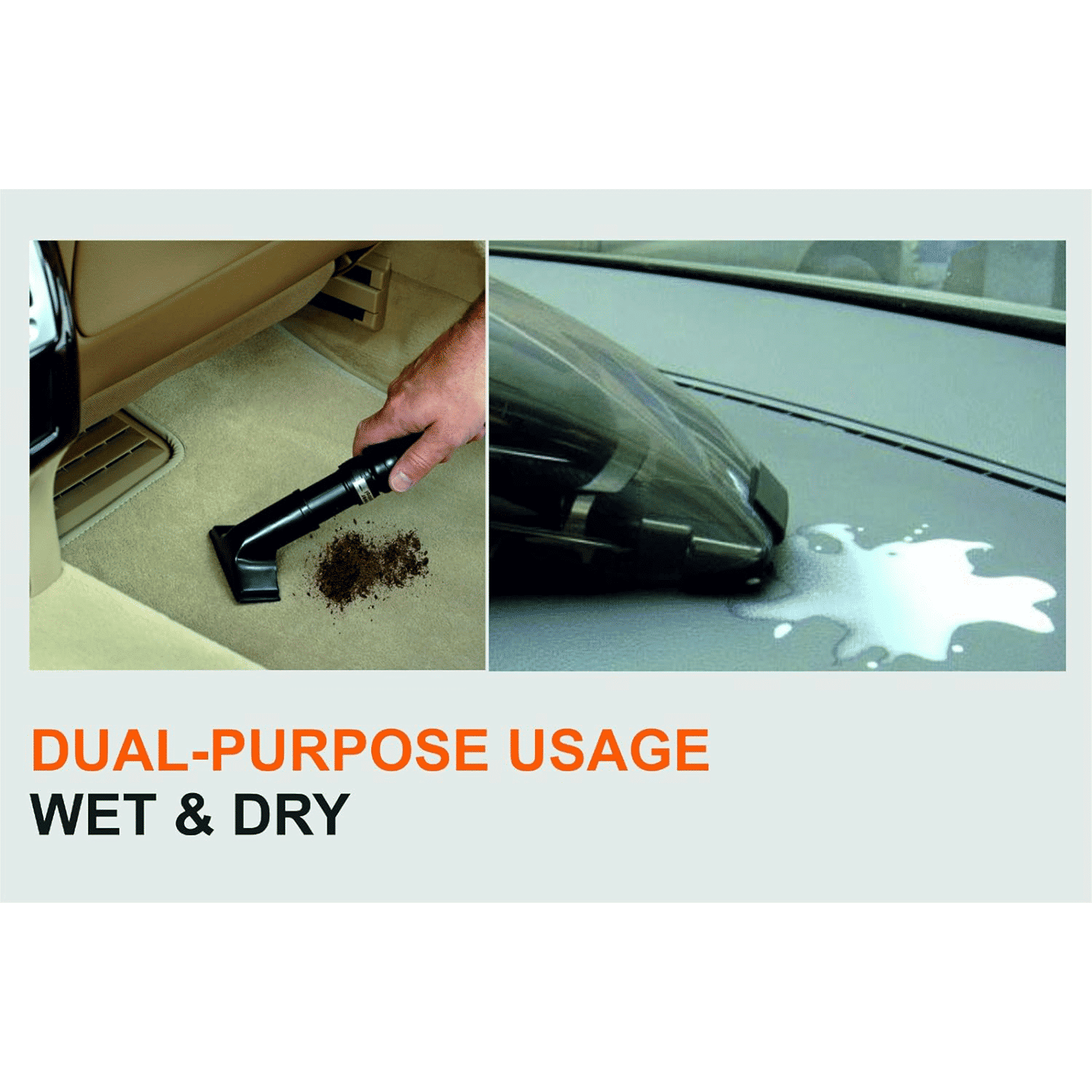 BERGMANN Tornado 60W Car Vacuum Cleaner with Built-in LED Light (Strong Suction Power, Blue)_3