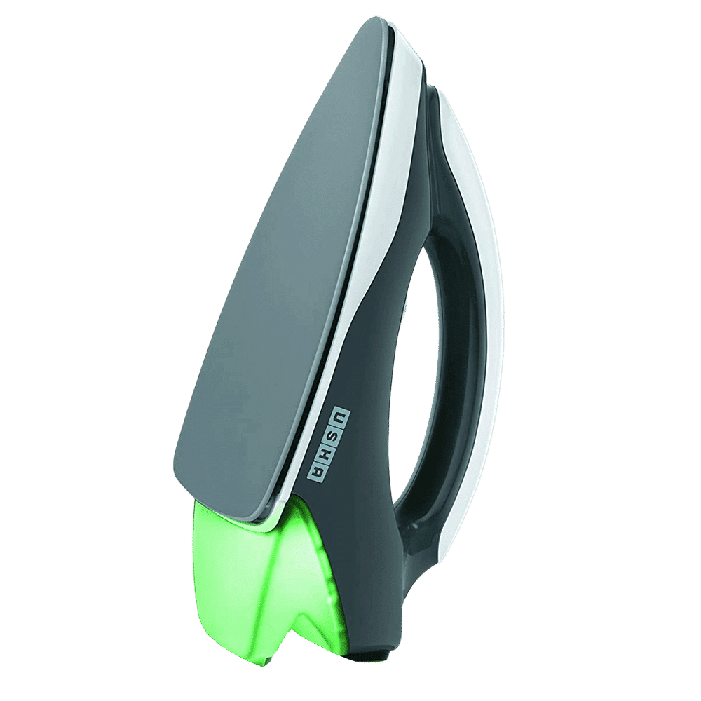 USHA Aurora 1000 Watts Dry Iron (5 Fabric Setting, Grey) USHA Aurora 1000 Watts Dry Iron (5 Fabric Setting, Grey)_3