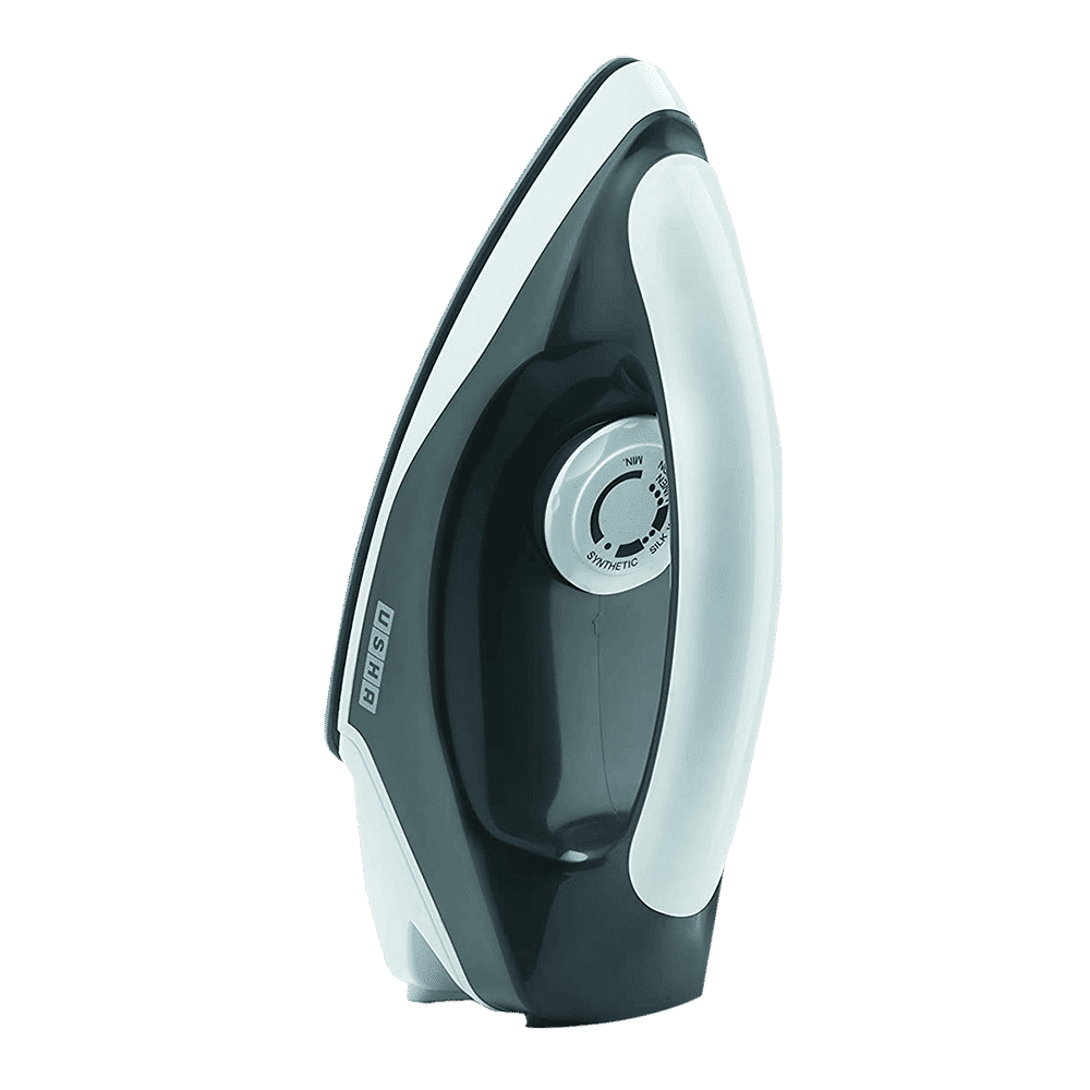 USHA Aurora 1000 Watts Dry Iron (5 Fabric Setting, Grey) USHA Aurora 1000 Watts Dry Iron (5 Fabric Setting, Grey)_4