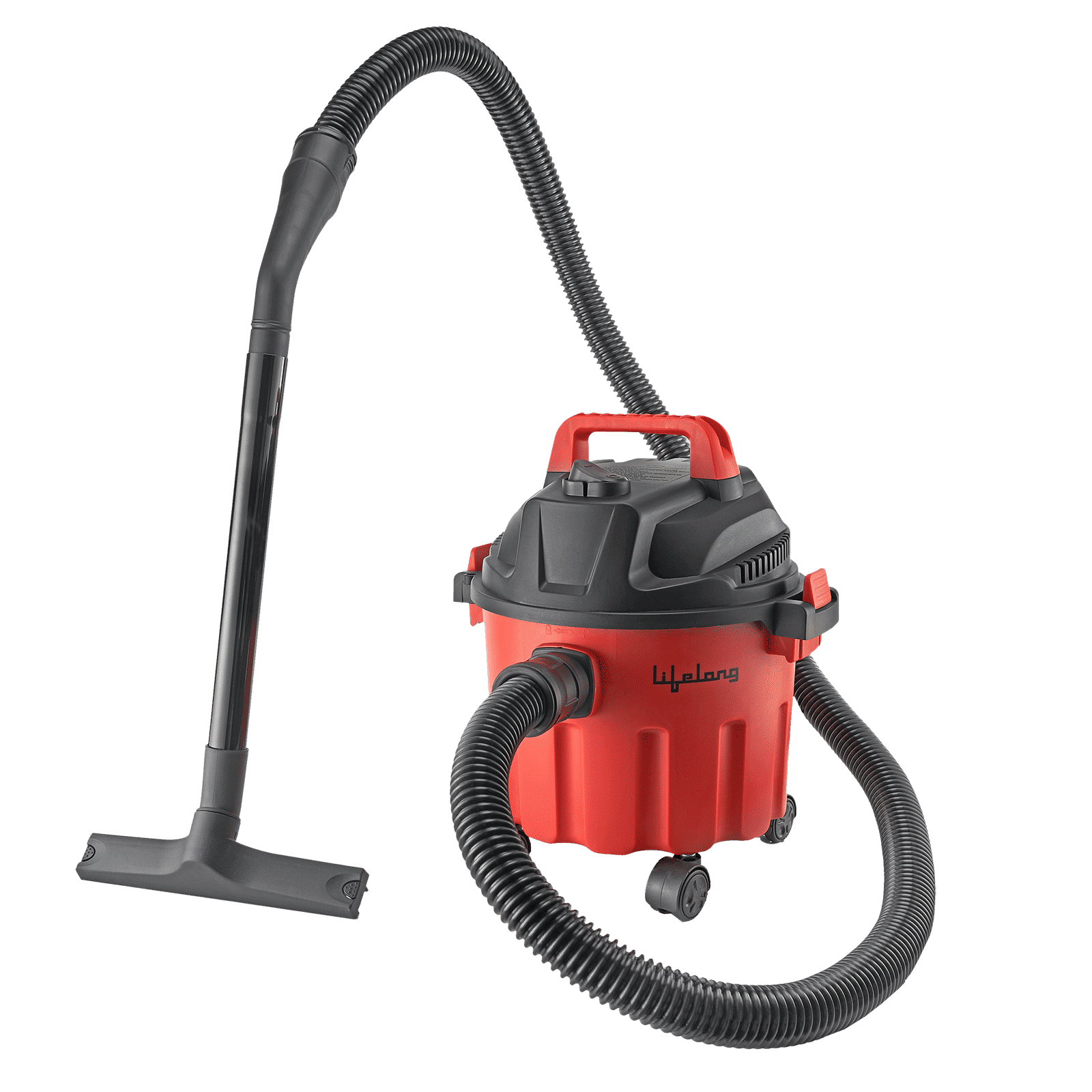 Lifelong Aspire 1000W Wet & Dry Vacuum Cleaner with Turbo Motor (Blower Function, Red & Black)_1