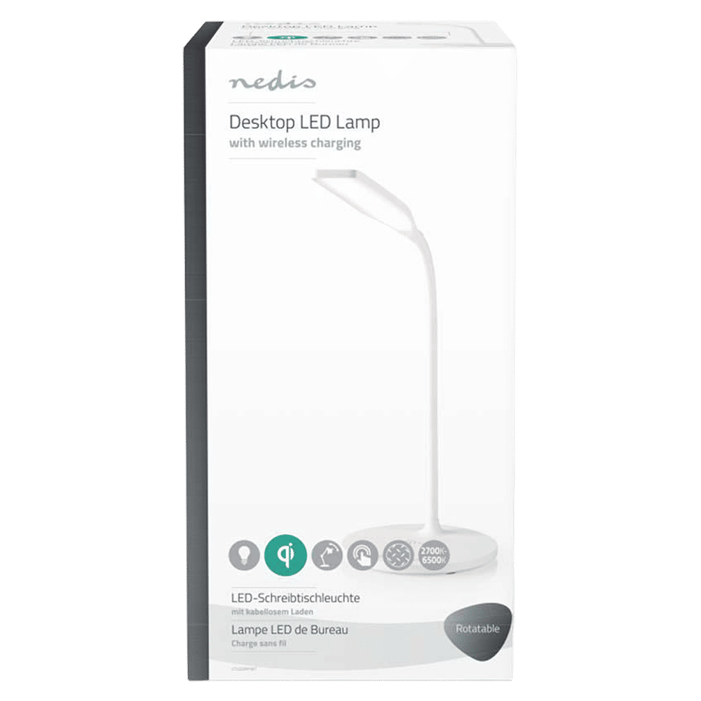 nedis 5 Watts LED Table Lamp (Wireless Charging, LTLGQ3M1WT, Black) nedis 5 Watts LED Table Lamp (Wireless Charging, LTLGQ3M1WT, Black)_11