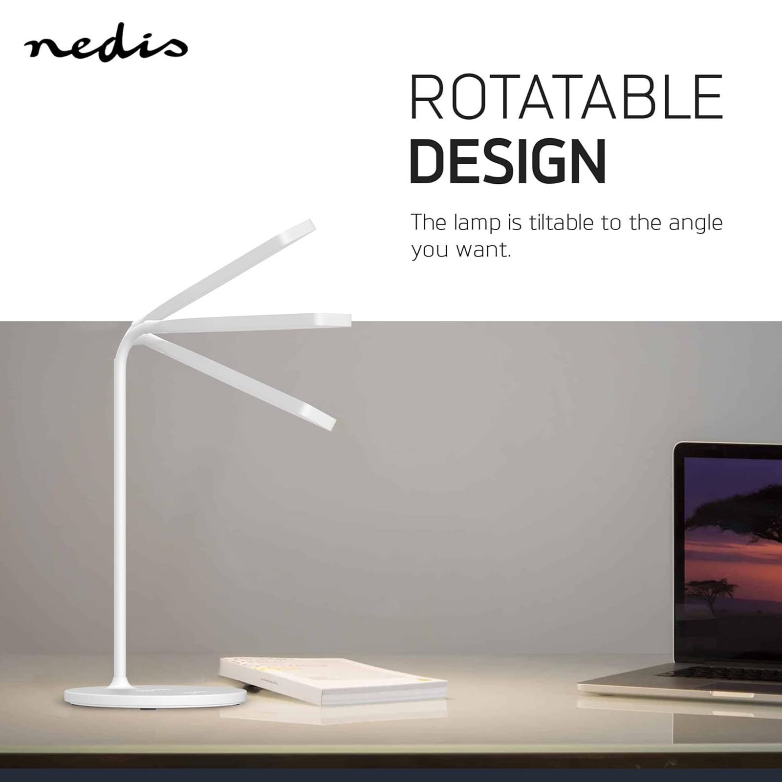 nedis 5 Watts LED Table Lamp (Wireless Charging, LTLGQ3M1WT, Black) nedis 5 Watts LED Table Lamp (Wireless Charging, LTLGQ3M1WT, Black)_15