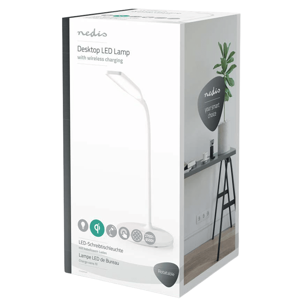 nedis 5 Watts LED Table Lamp (Wireless Charging, LTLGQ3M1WT, Black) nedis 5 Watts LED Table Lamp (Wireless Charging, LTLGQ3M1WT, Black)_9