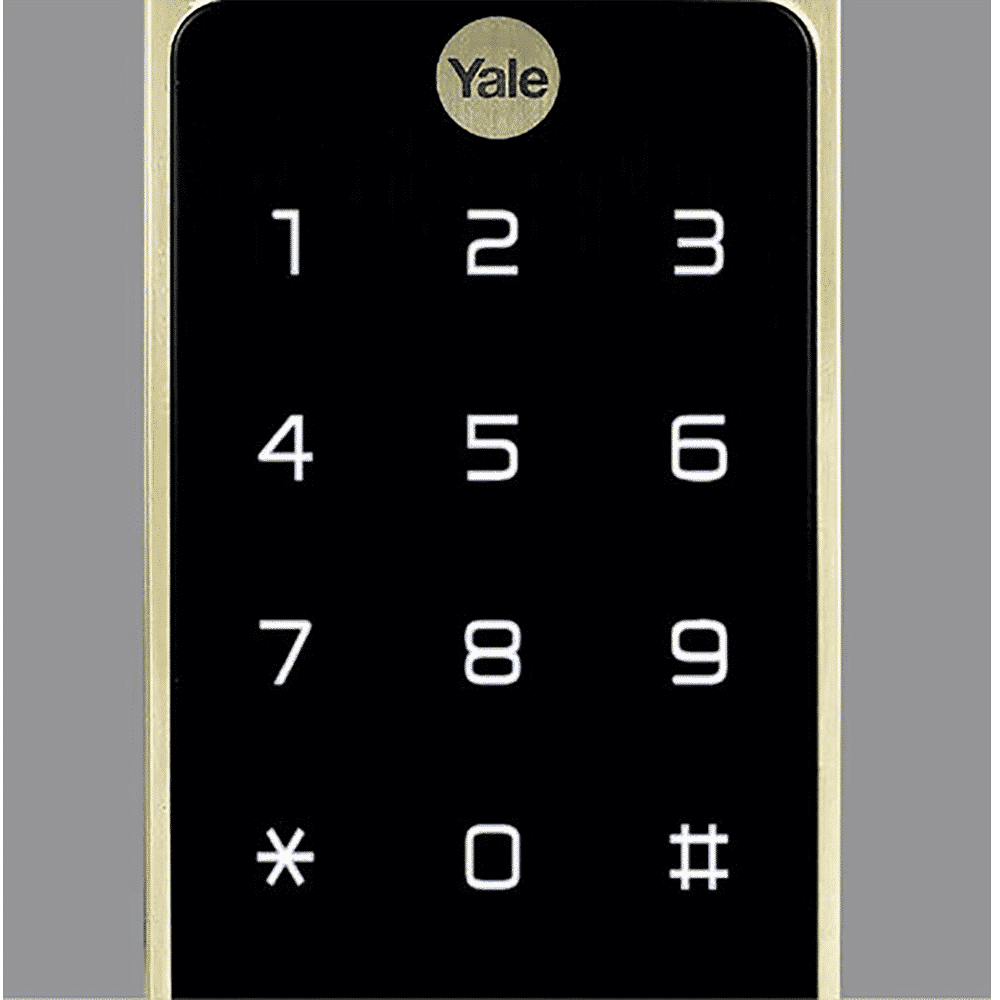 Yale YDR Smart Lock For Private Space (Code Scrambling, 41A, Gold)_9