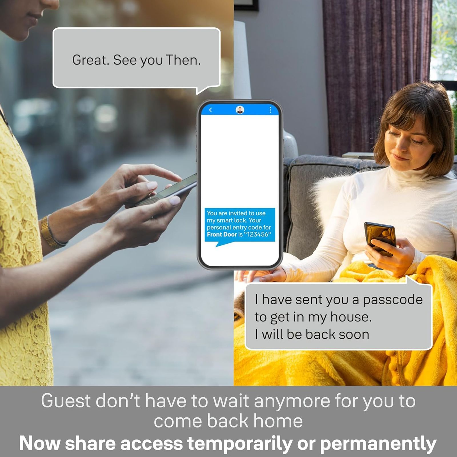 Yale RB Smart Lock For Private Space (Fingerprint Scanner, YDM 7116A, Red Bronze)_9