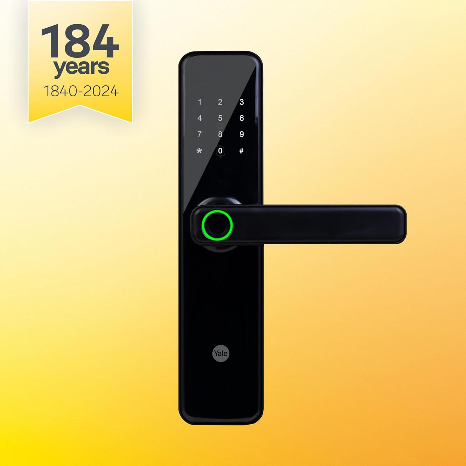 Yale Smart Digital Lock For Private Space (Smart Keypad, YDME 50 NxT, Black)_6