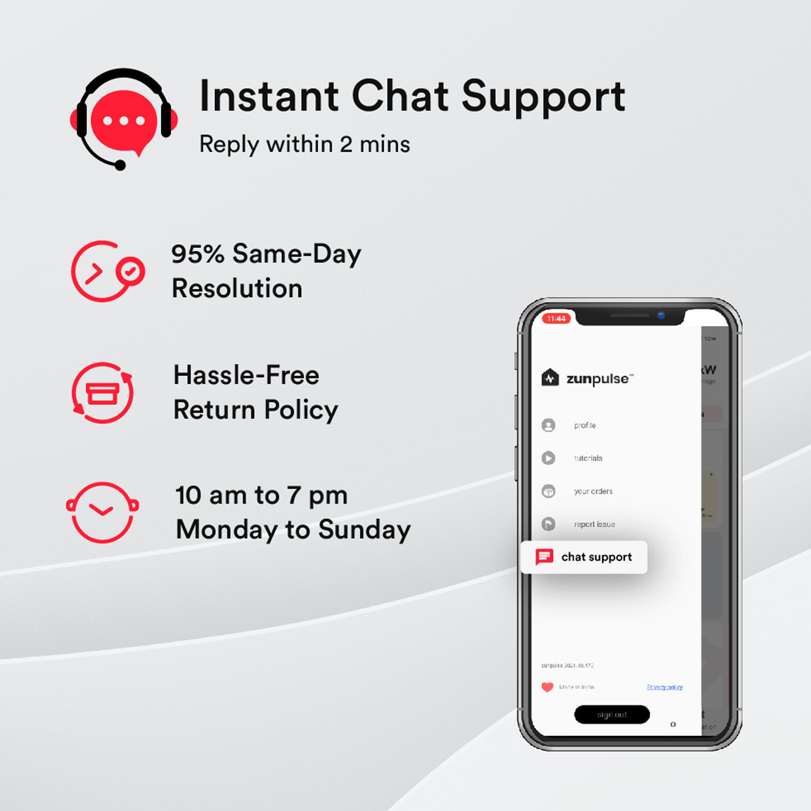 zunpulse Personal Safety Alarm (40 dB, Door Sensor, ZUNSSEC, White)_3