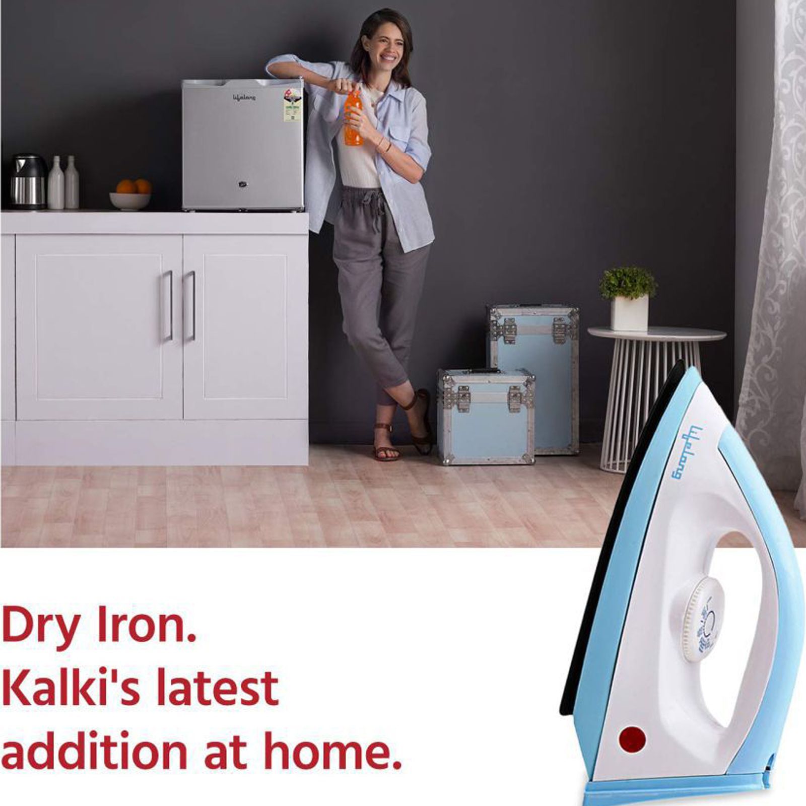 Lifelong LLDI10 1100 Watts Dry Iron (Thermostatic Control, Blue)_10