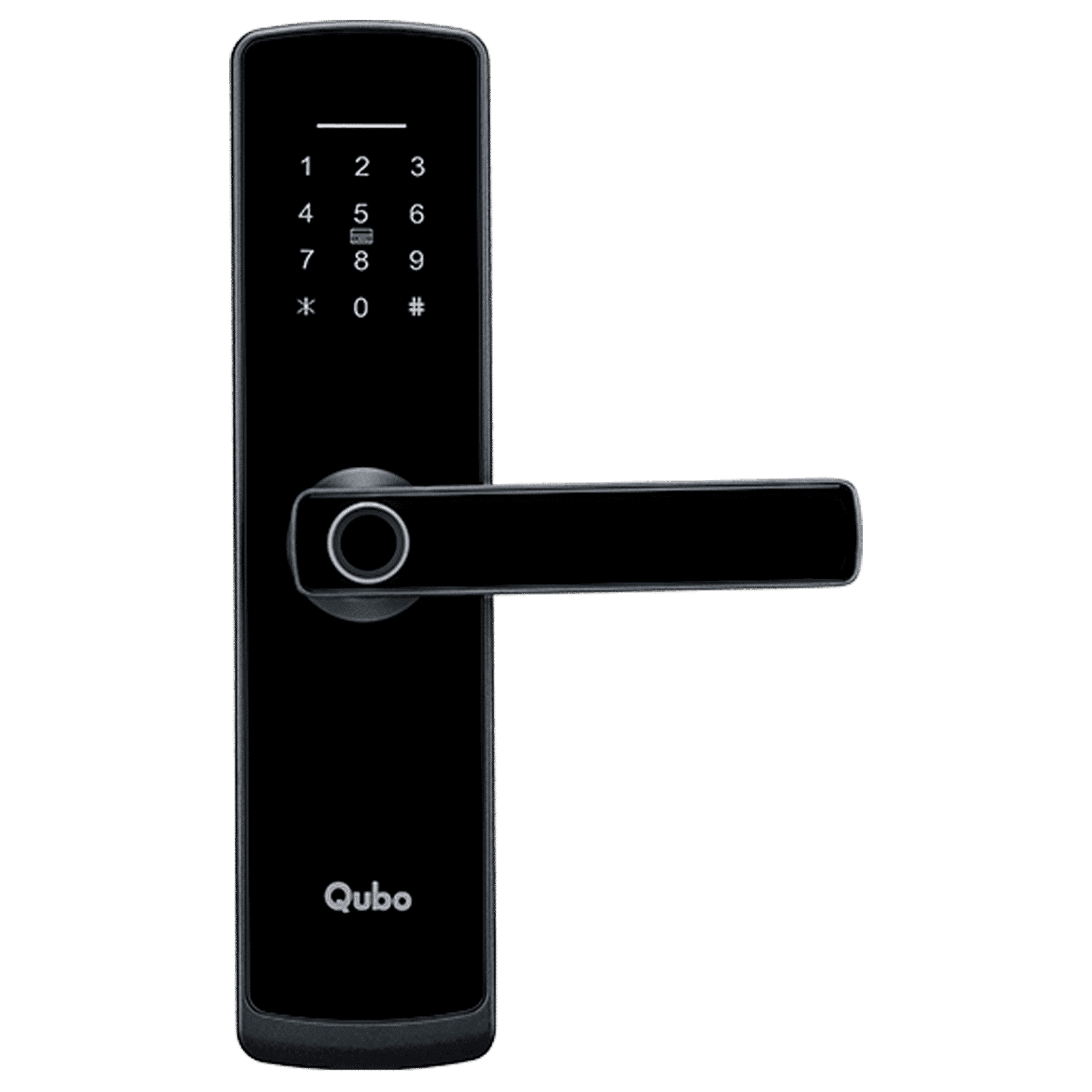 Qubo Smart Locks (5 Way Unlock, OC-HLM02BL1, Matte Black) Qubo Smart Locks (5 Way Unlock, OC-HLM02BL1, Matte Black)_1