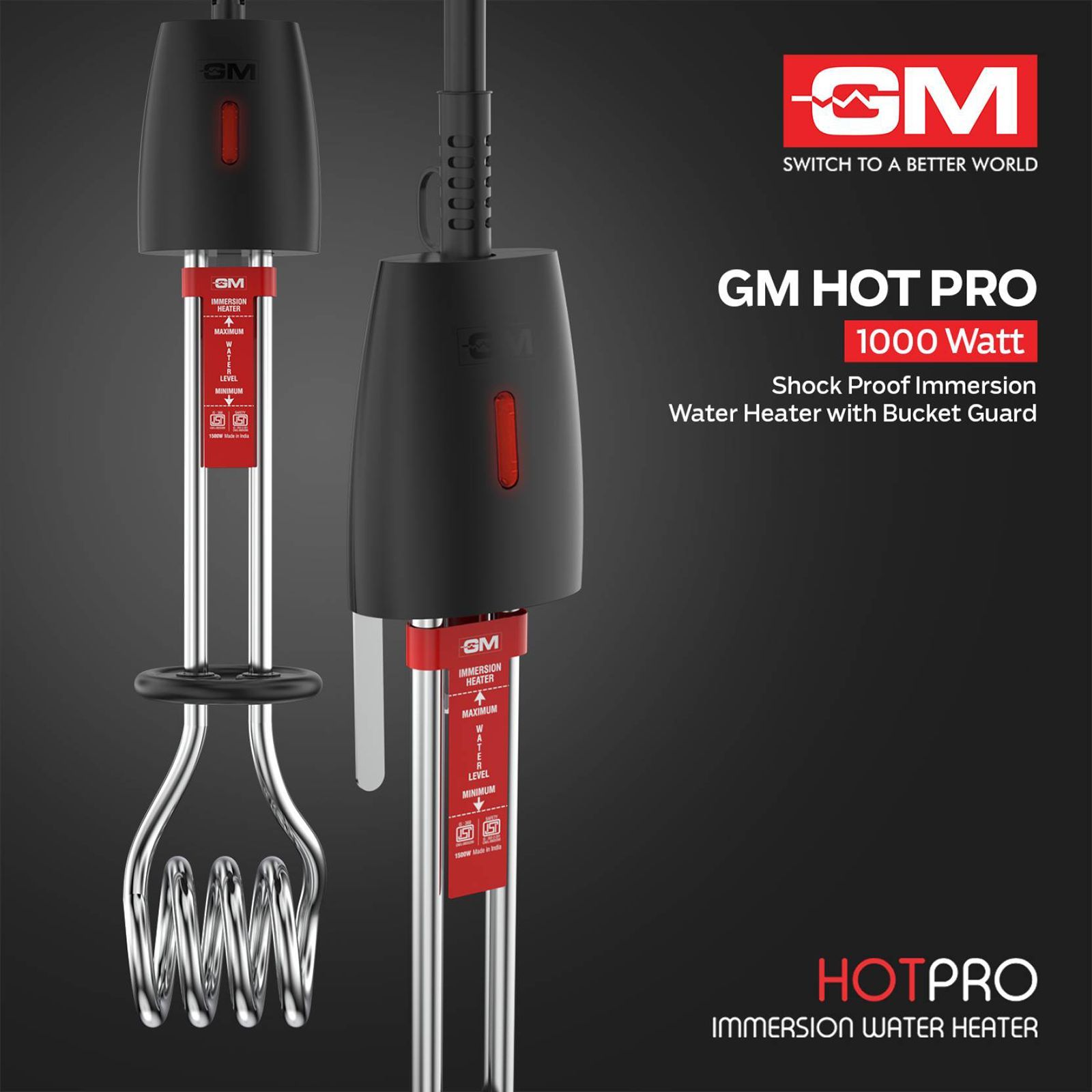 GM Immersion Rod (1000 Watts, IR10W01BABK21, Black)_5