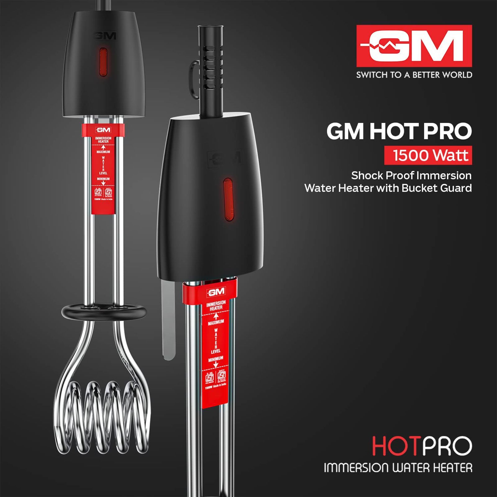 GM Immersion Rod (1500 Watts, IR15W01BABK21, Black) GM Immersion Rod (1500 Watts, IR15W01BABK21, Black)_7